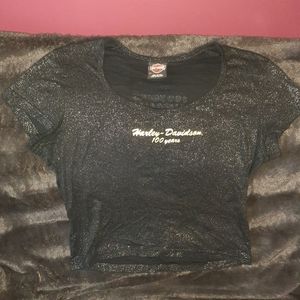 Harley-Davidson sparkly t-shirt